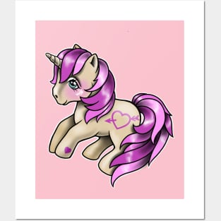 Pink Pony Posters and Art